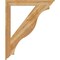 Ekena Millwork Funston Traditional Rough Sawn Bracket, Western Red Cedar, 4"W x 38"D x 46"H BKT04X38X46FST01RWR - alternate 4